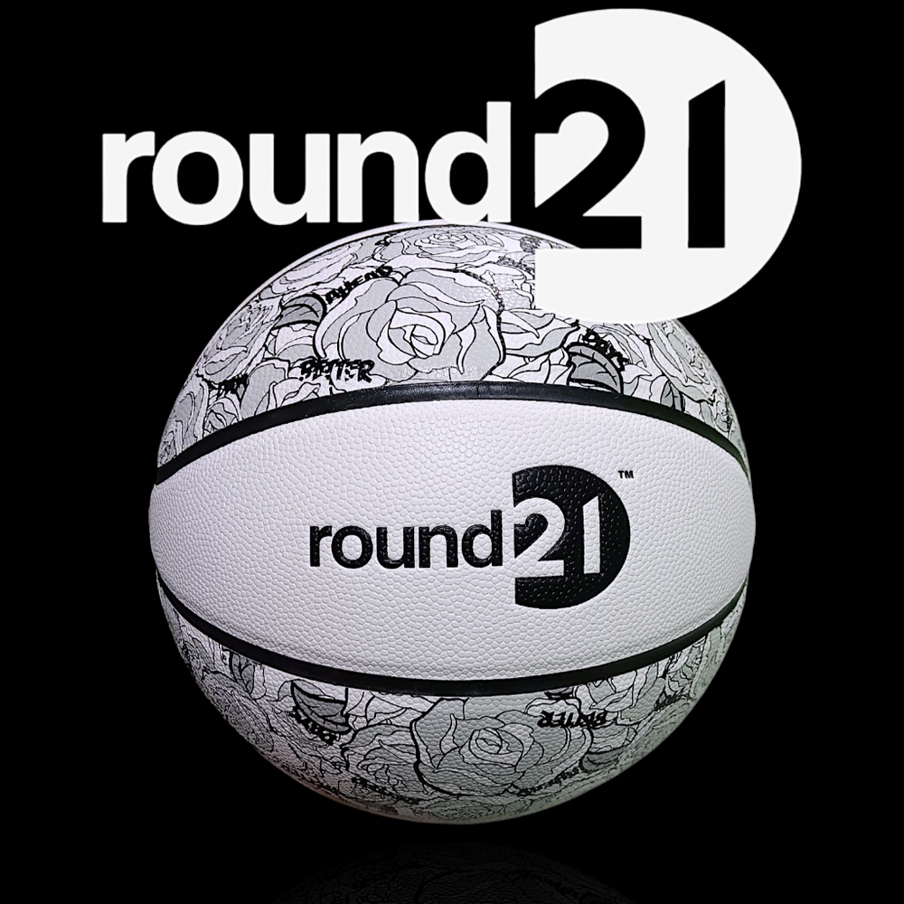 Round 21 Rosa Designer Basketball